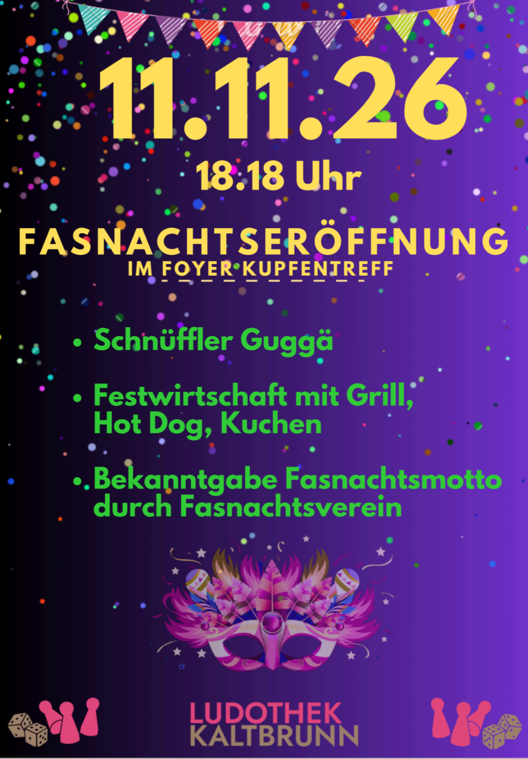 Fasnachtseröffnung 11.11.25
